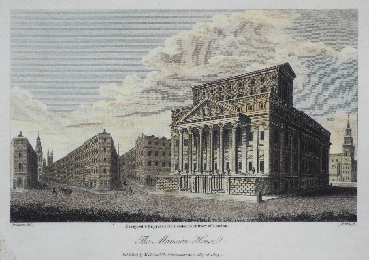 Print - The Mansion House - 